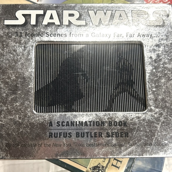 Star Wars animated "scanimation" Book collectors book hardcover - Picture 6 of 6